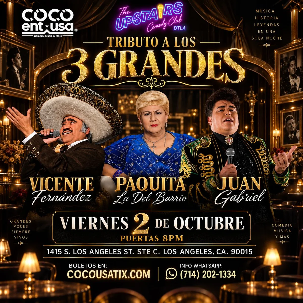 Poster for TRIBUTO A LOS 3 GRANDES