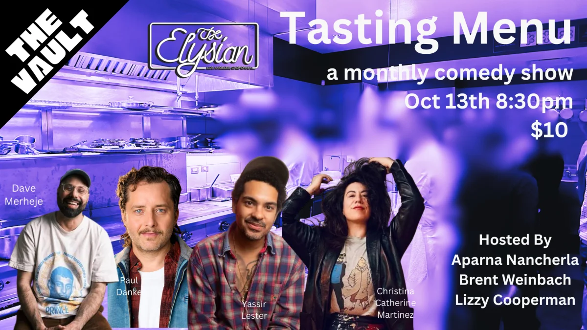 Poster for Tasting Menu Comedy (The Vault)