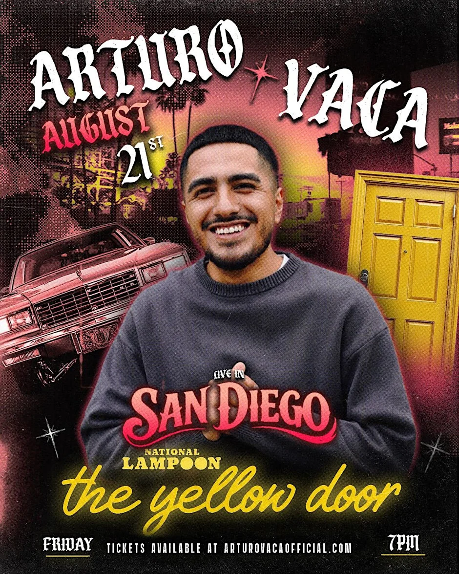 Poster for Arturo Vaca: Live in San Diego