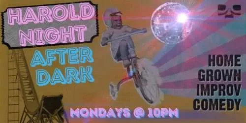 Poster for Harold After Dark! ft. The Fantasy & Branzino