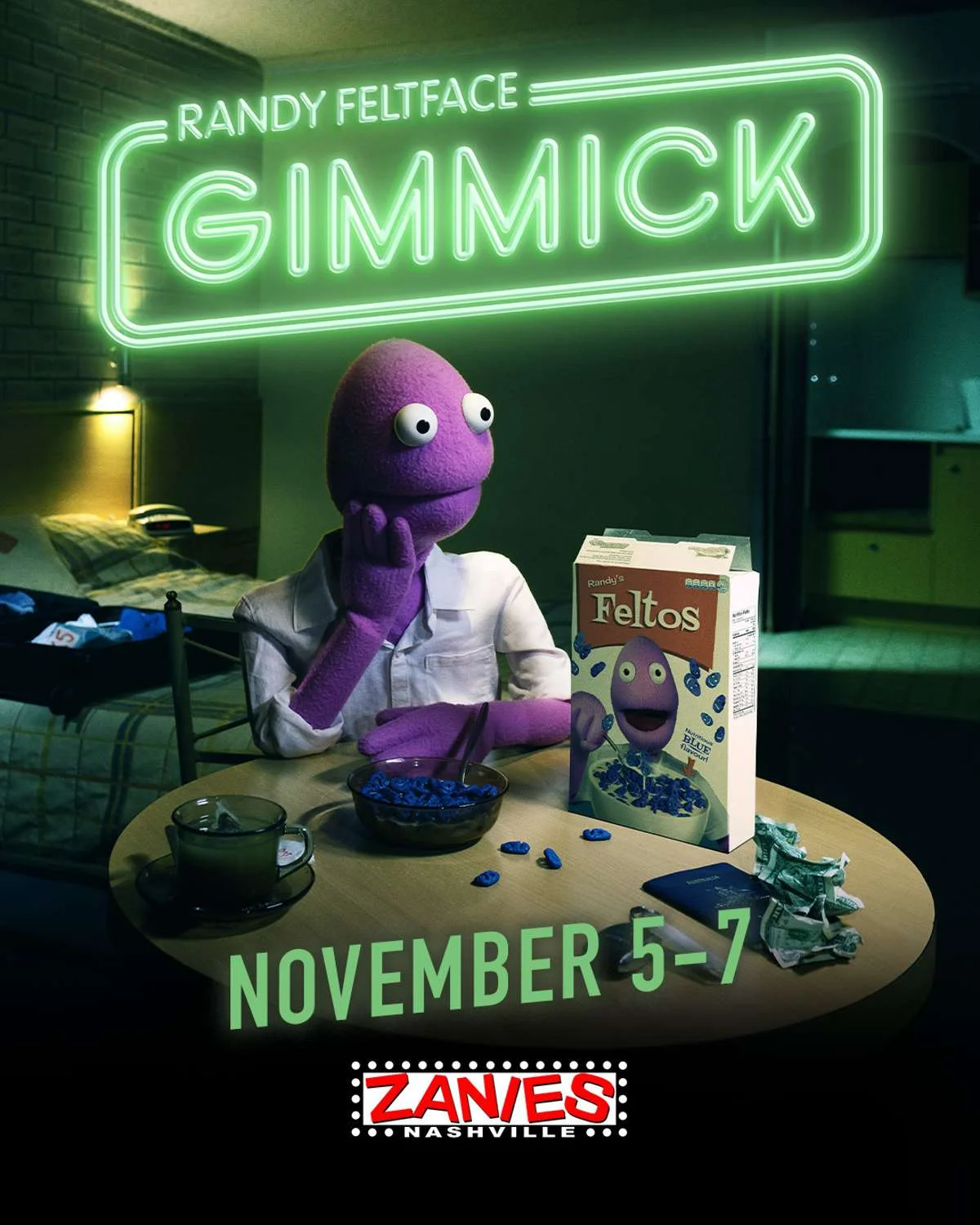 Poster for Randy Feltface: Gimmick!