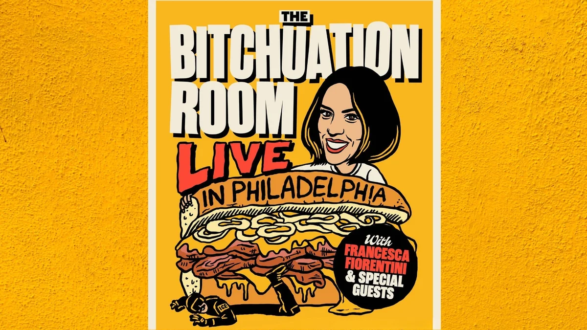 Poster for Francesca Fiorentini: The Bitchuation Room Live