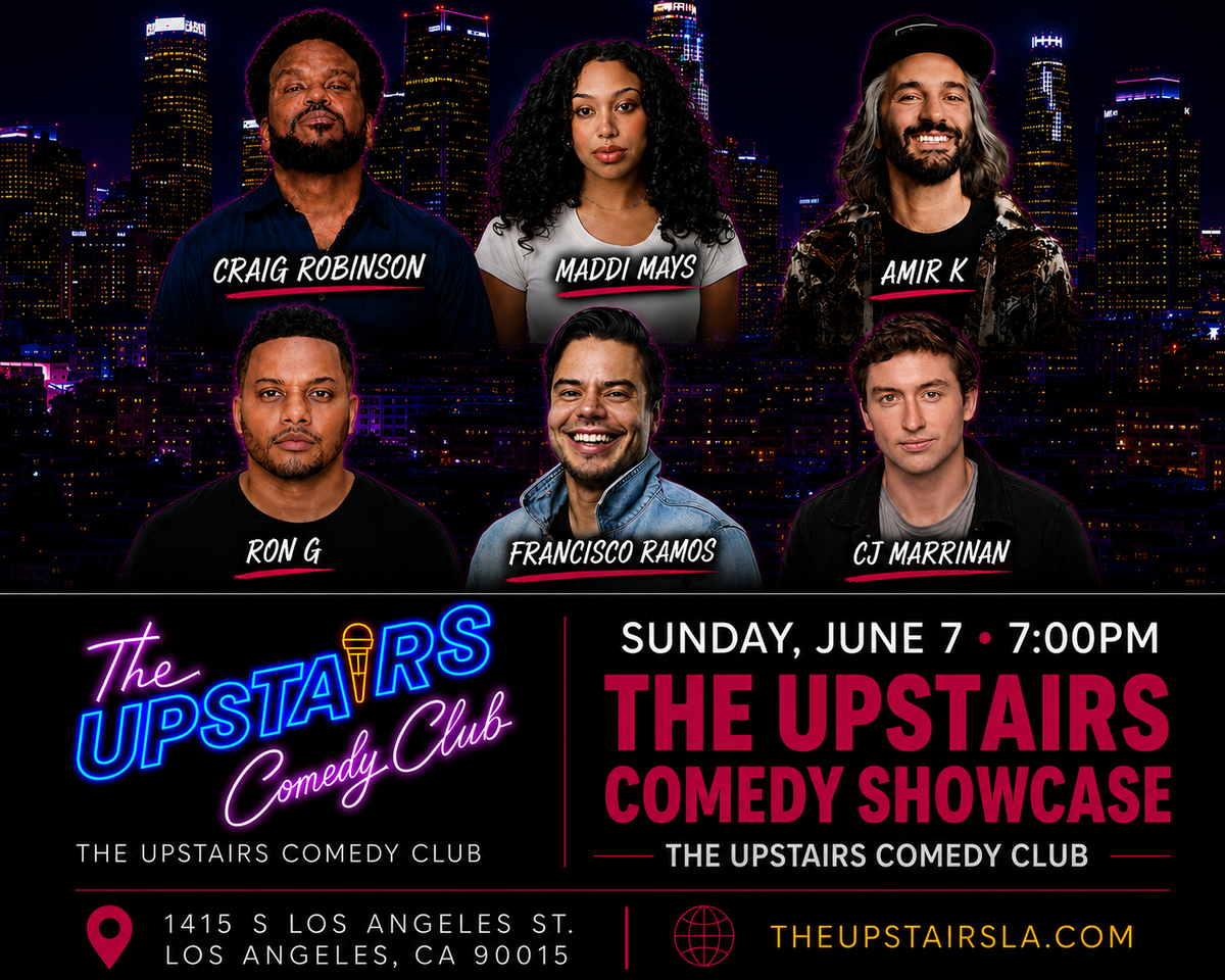 Poster for The Upstairs Comedy Showcase