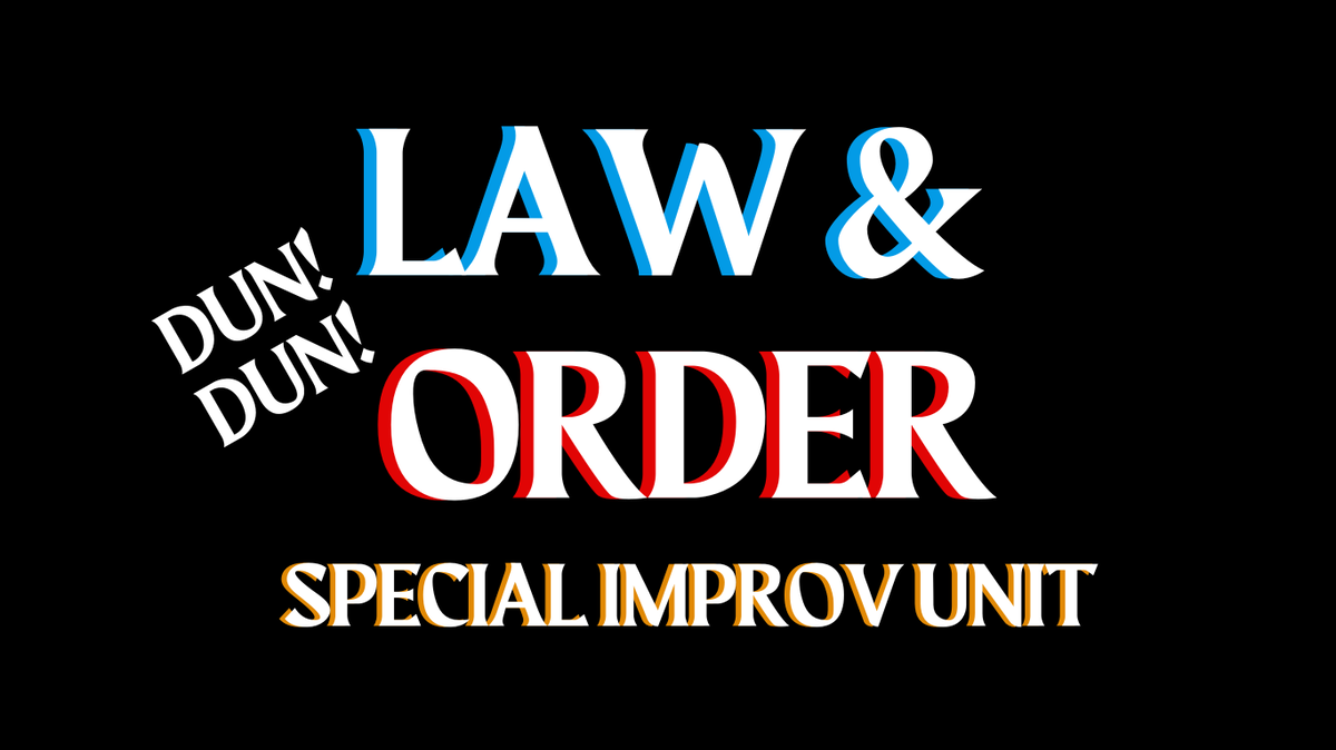 Poster for Law & Order: Special Improv Unit