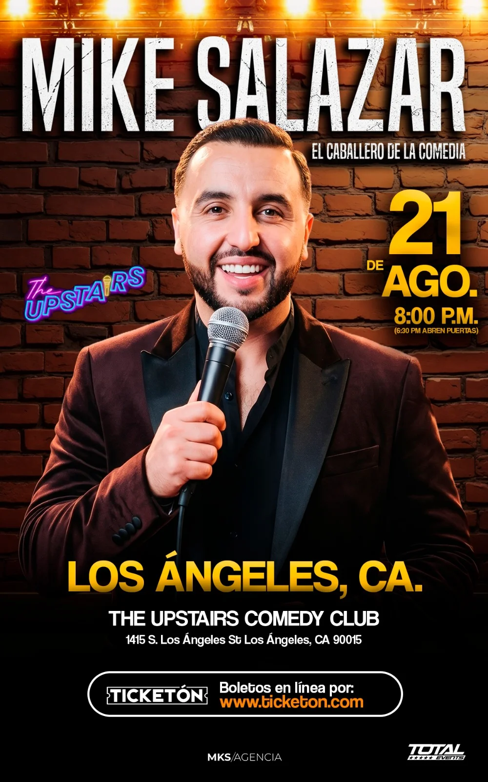 Poster for SPECIAL EVENT: MIKE SALAZAR