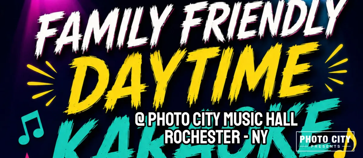 Poster for Family Friendly Daytime Karaoke