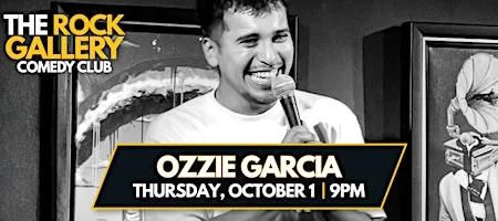 Poster for Ozzie Garcia Stand-Up Comedy Show