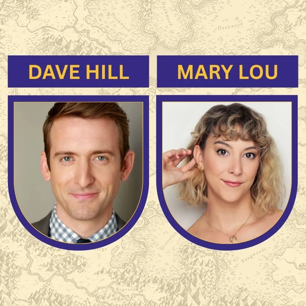Poster for DM Improv Intensive with Dave Hill and Mary Lou