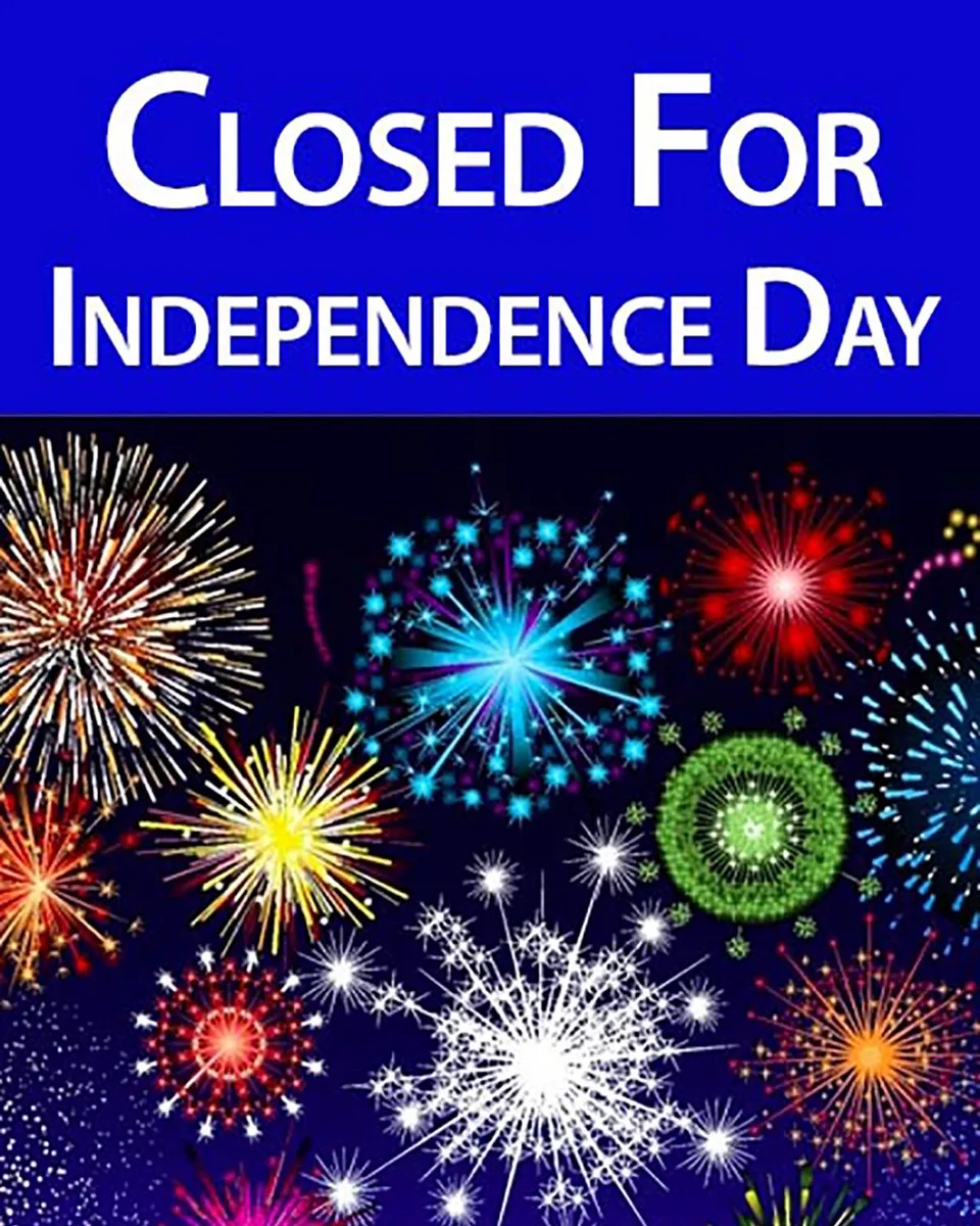 Poster for Closed for Independence Day