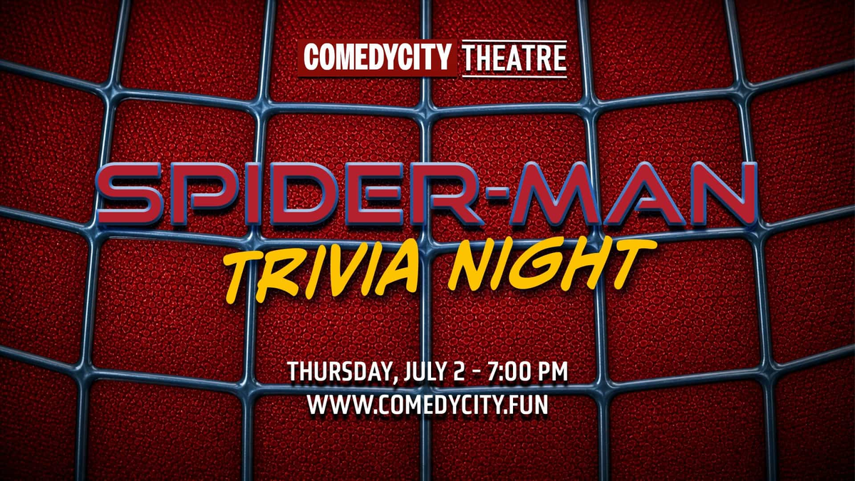 Poster for Spider-Man Trivia Night