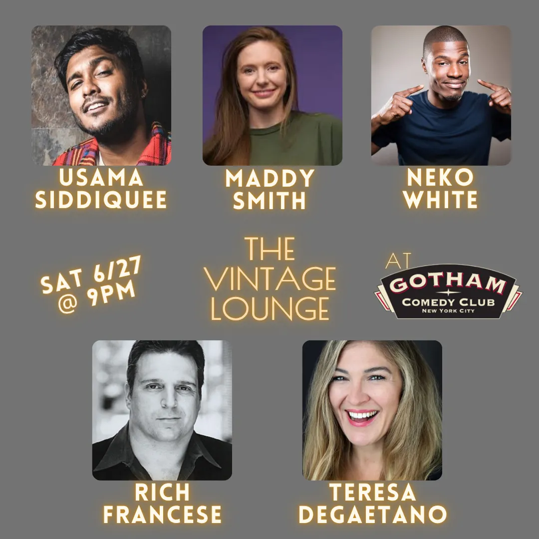 Poster for The Gotham All-Stars (The Vintage Lounge)