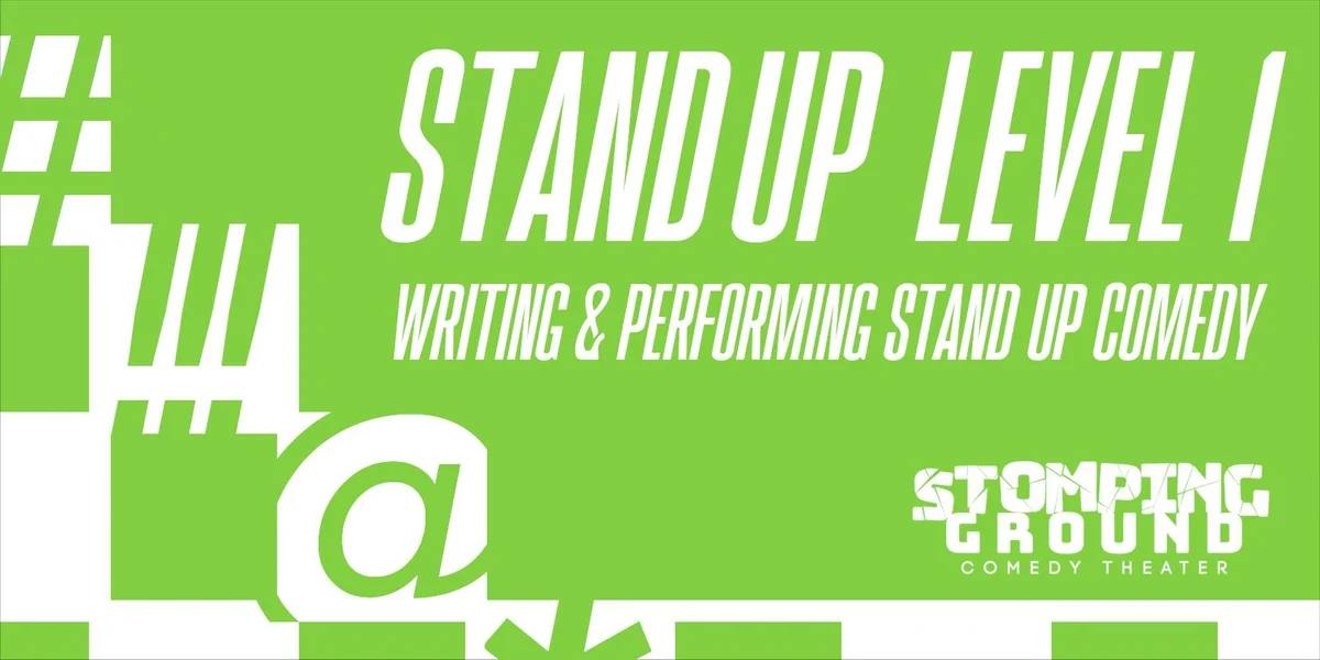 Poster for Stand Up Level One: Writing and Performing Stand Up Comedy