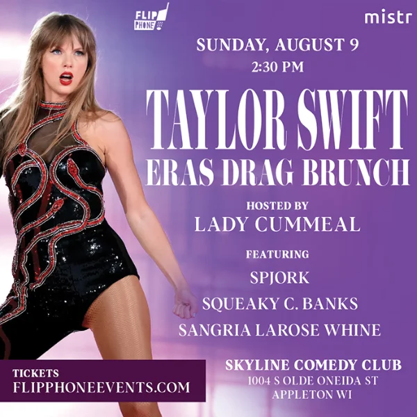 Poster for Taylor Swift Eras Drag Brunch