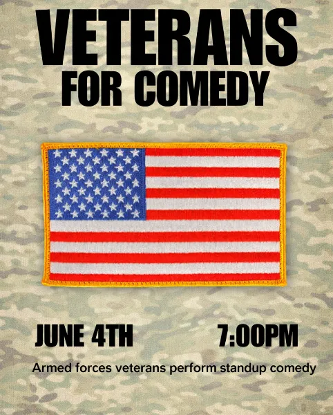 Poster for Veterans for Comedy