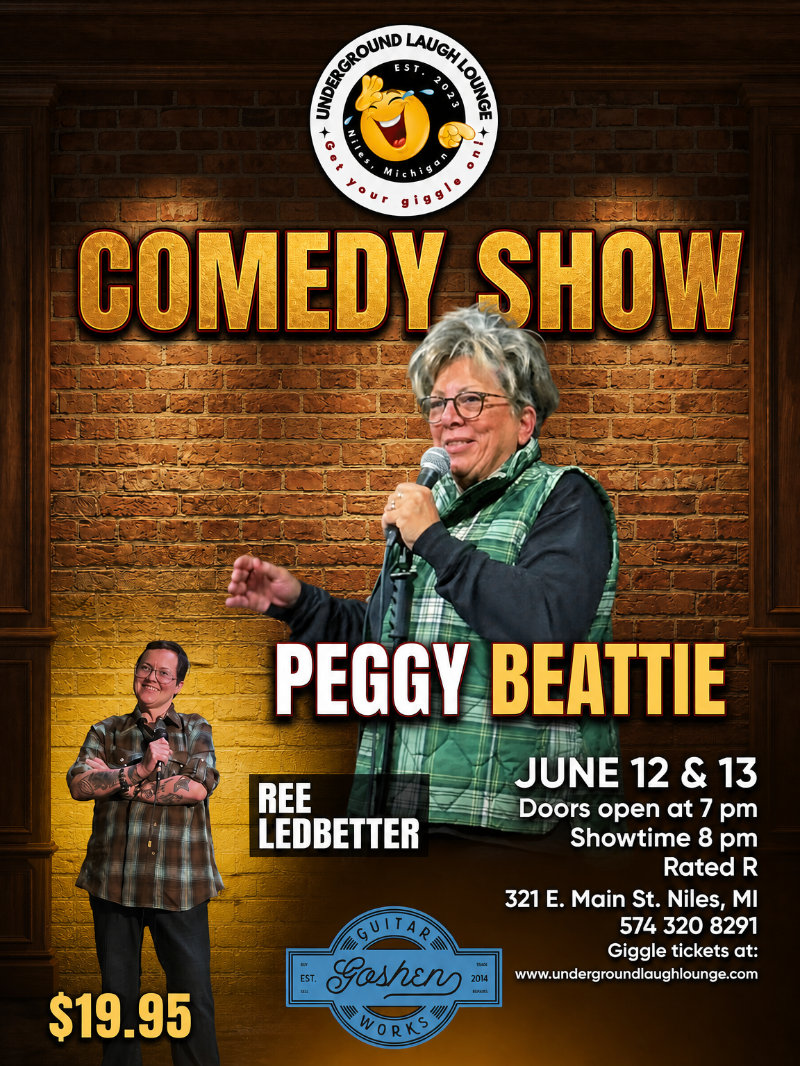 Poster for Peggy Beattie & Ree Ledbetter Saturday 8:00 pm Show