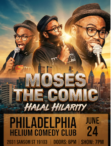 Poster for Special Event: Halal Hilarity