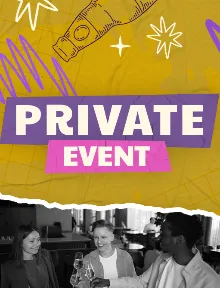 Poster for Private Event