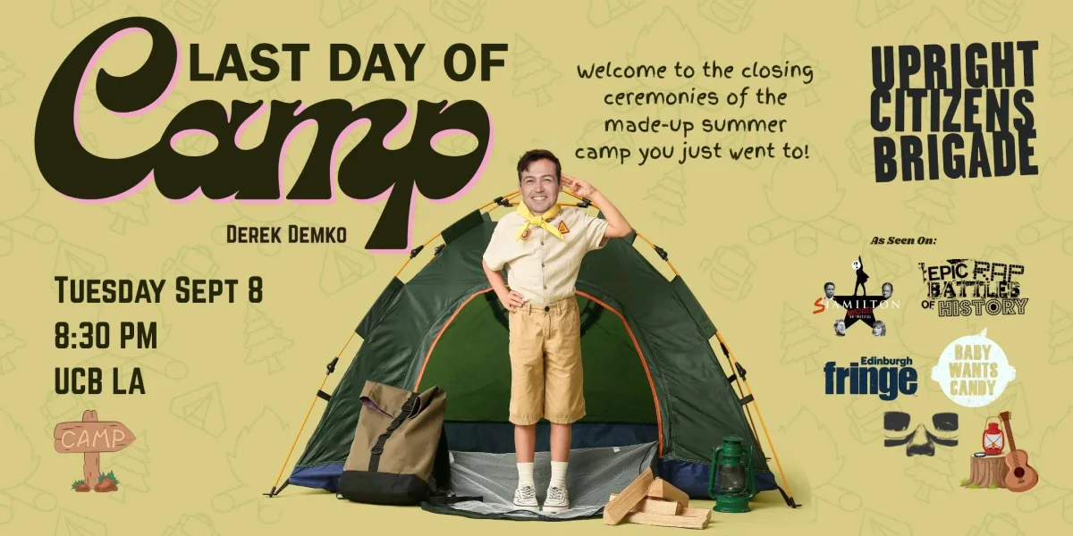 Poster for Last Day of Camp!