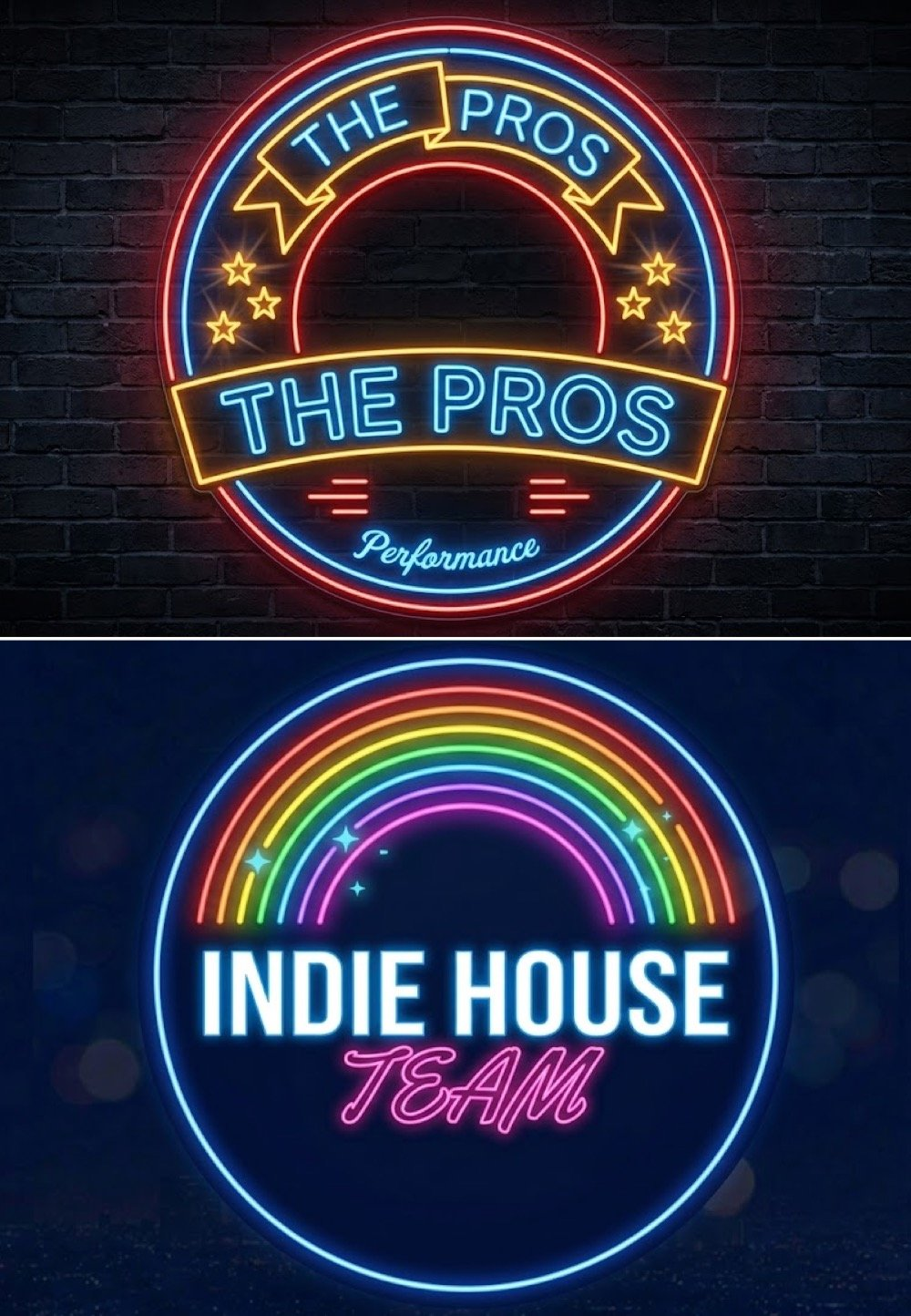Poster for PRO IMPROV TEAM & INDIE HOUSE TEAM