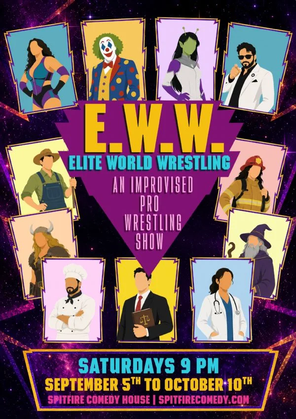 Poster for EWW: Elite World Wrestling - An Improvised Pro Wrestling Show