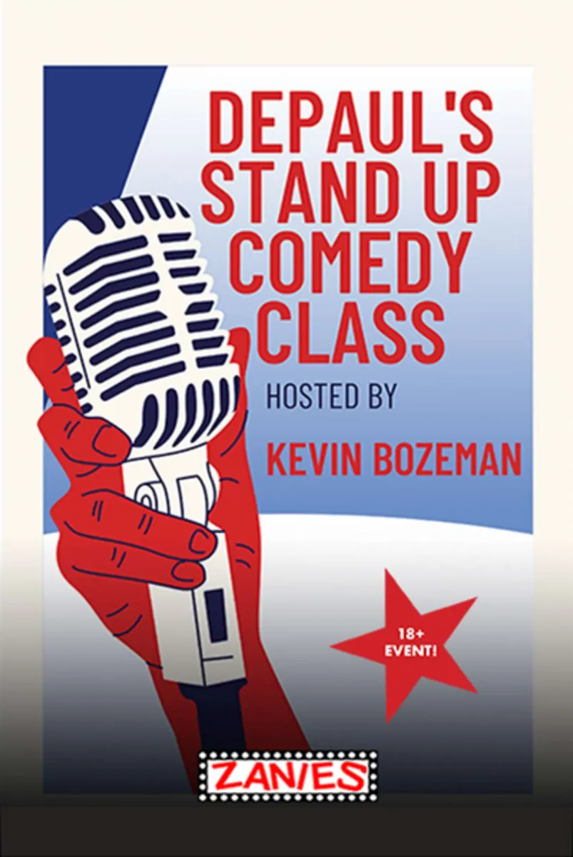 Poster for DePaul Standup Finals Show