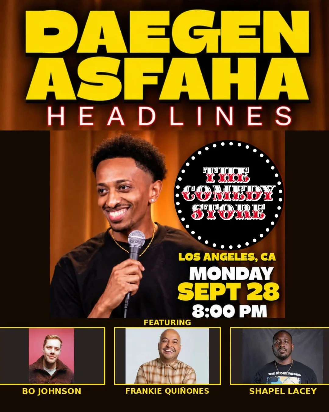 Poster for Daegen Asfaha
