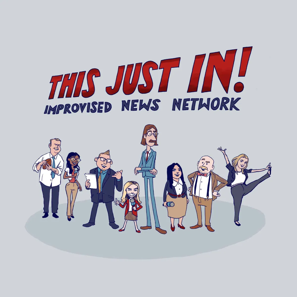 Poster for This Just In (Improvised News Network)