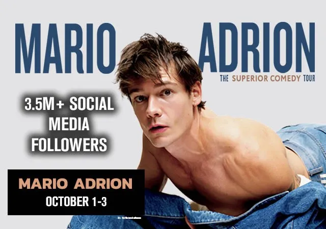 Poster for Mario Adrion: Superior Comedy Tour