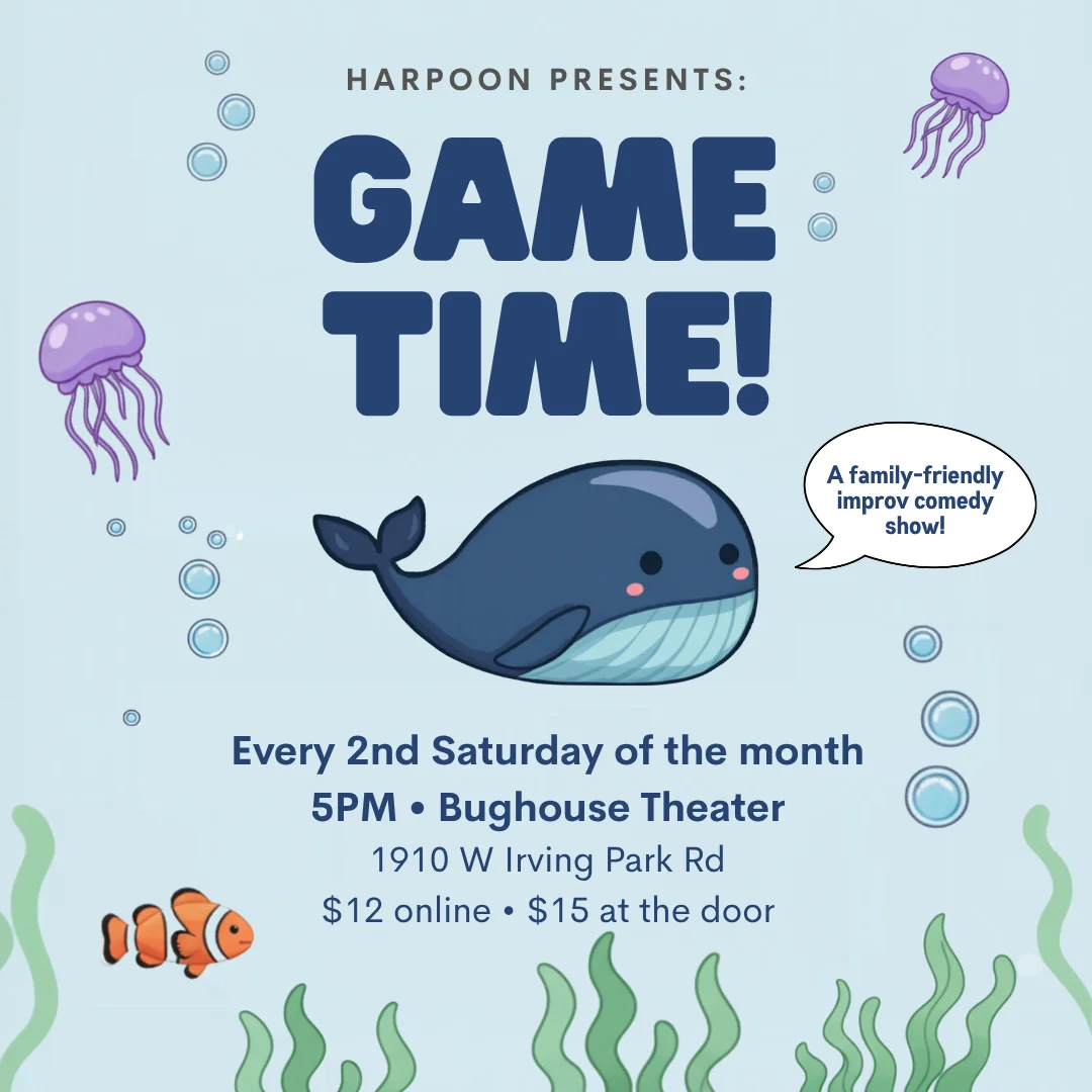 Poster for Harpoon Presents Game Time!