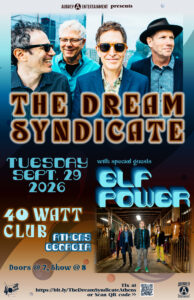Poster for THE DREAM SYNDICATE