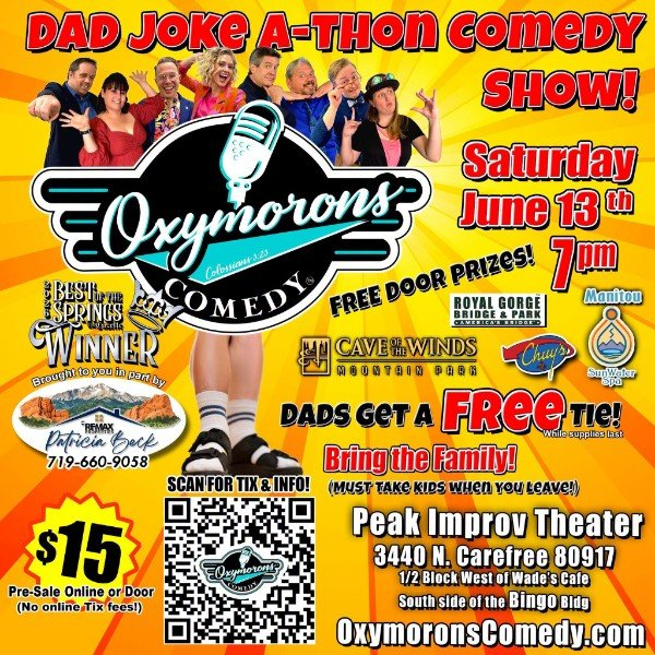 Poster for Oxymorons Improv Show