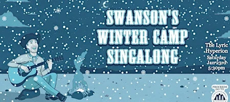 Poster for Swanson's Winter Camp Singalong