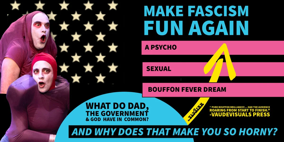 Poster for MAKE FASCISM FUN AGAIN