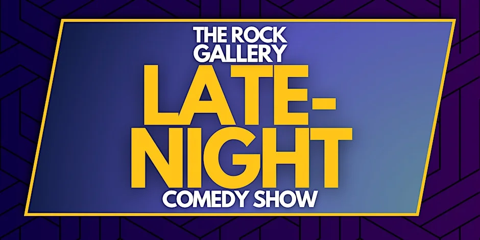 Poster for Late-Night Stand-Up Comedy Show
