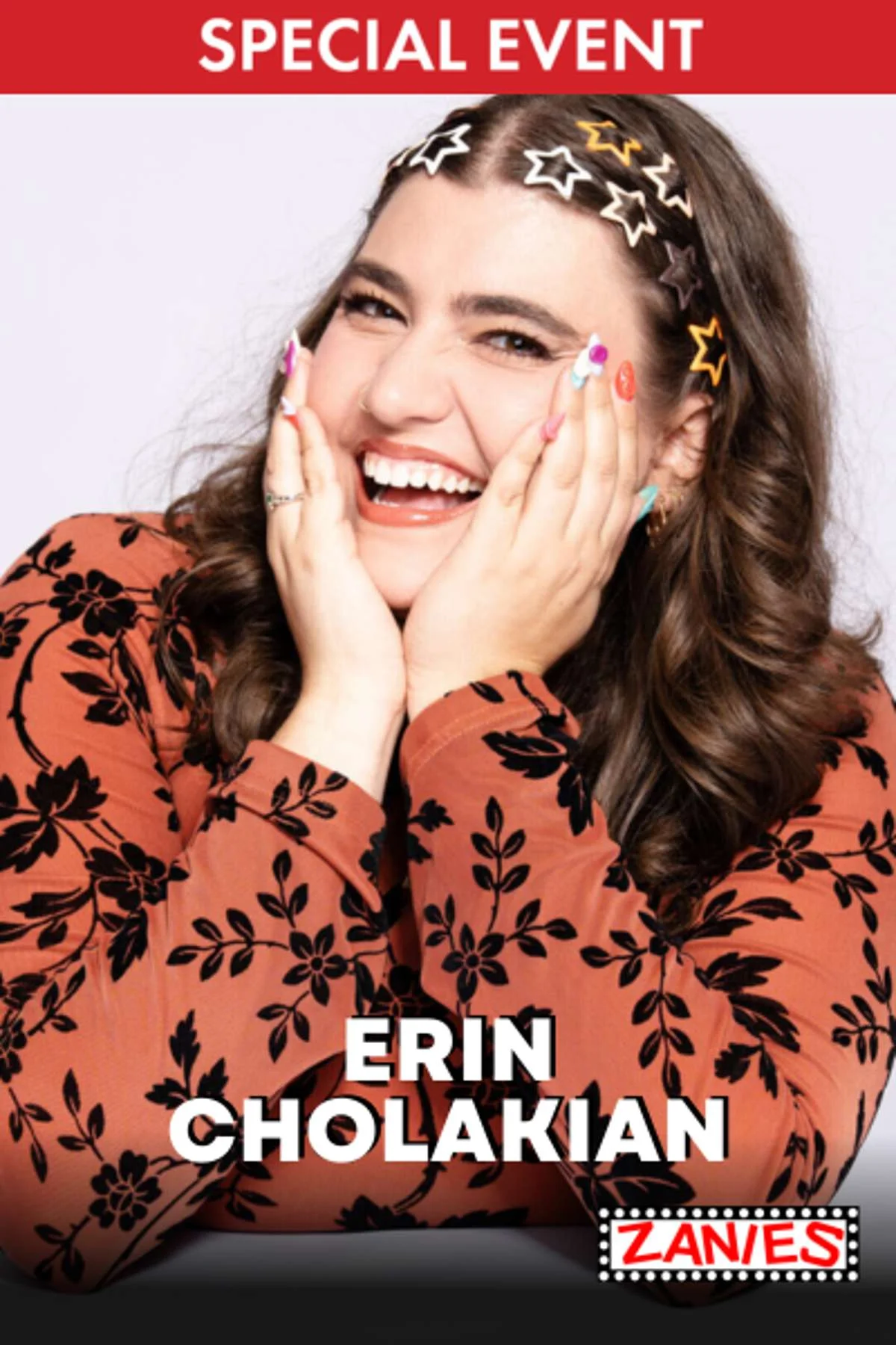 Poster for Erin Cholakian **Special Event**