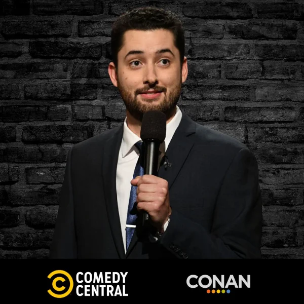 Poster for Caleb Synan (Conan, Comedy Central, Last Comic Standing) Live in Denver! Plus Free Pizza