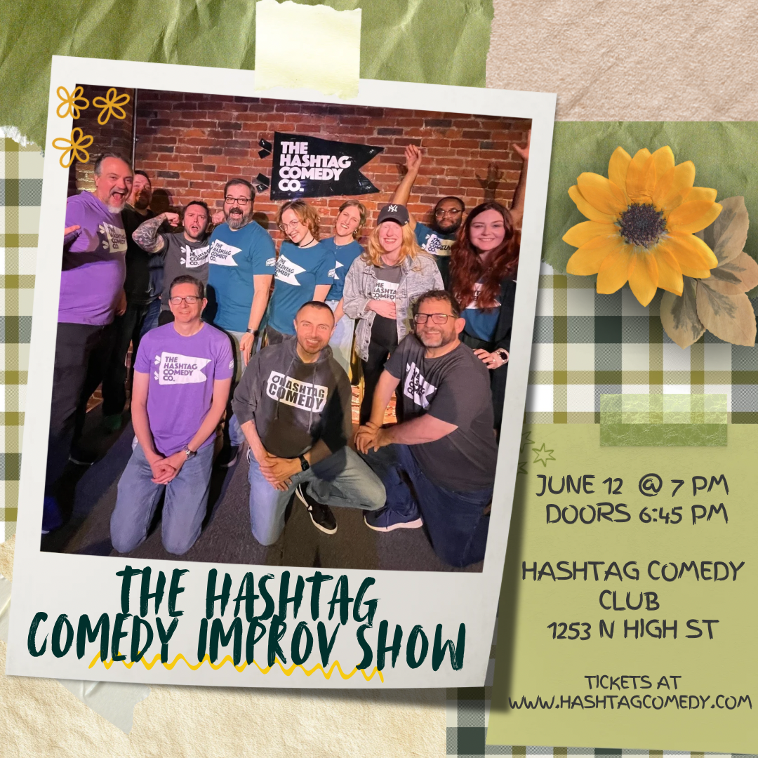 Poster for The Hashtag Comedy Improv Show