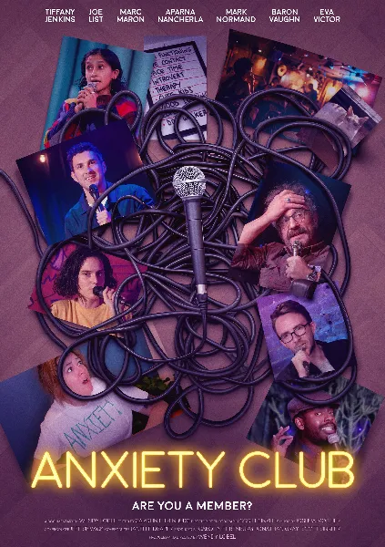 Poster for HAMPTONS COMEDY FILM FESTIVAL Presents: ANXIETY CLUB (Hamptons Premiere)