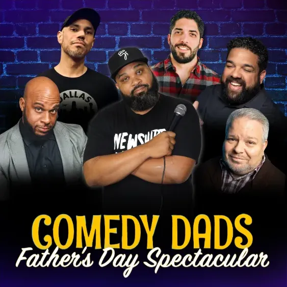 Poster for COMEDY DADS FATHER'S DAY SPECTACULAR