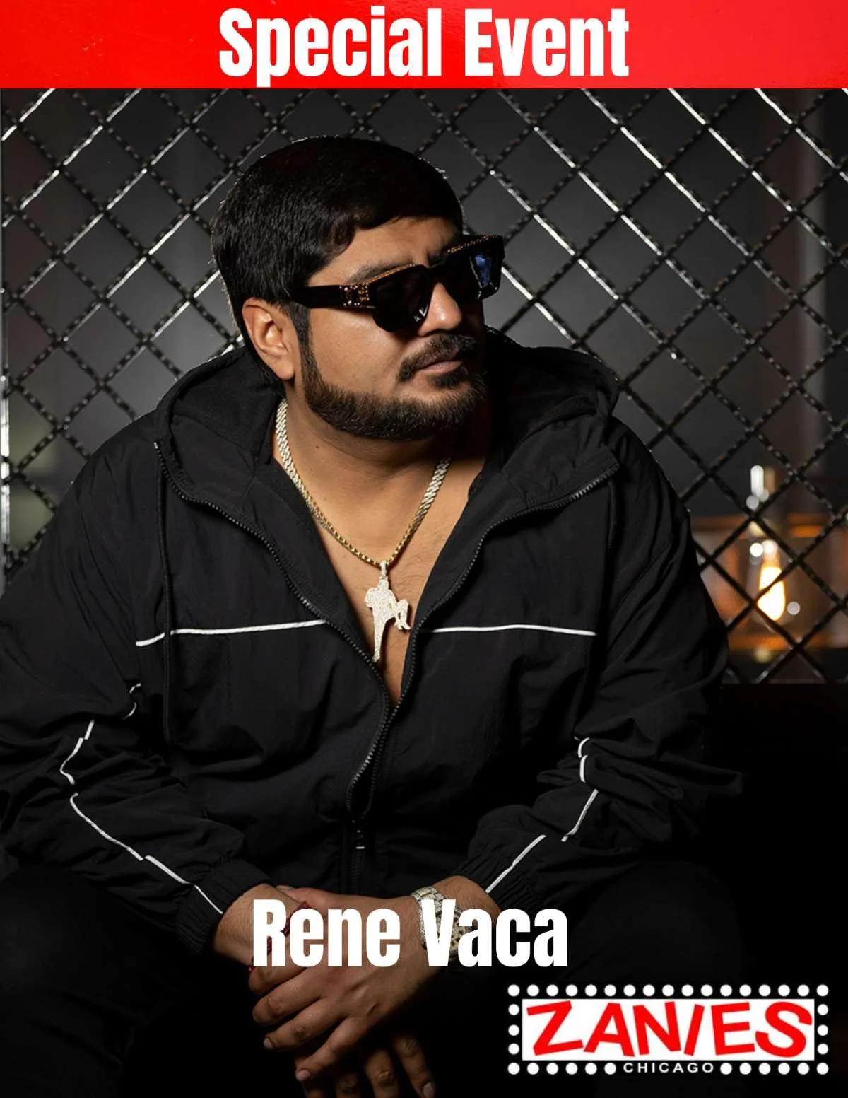 Poster for Rene Vaca – Special Event