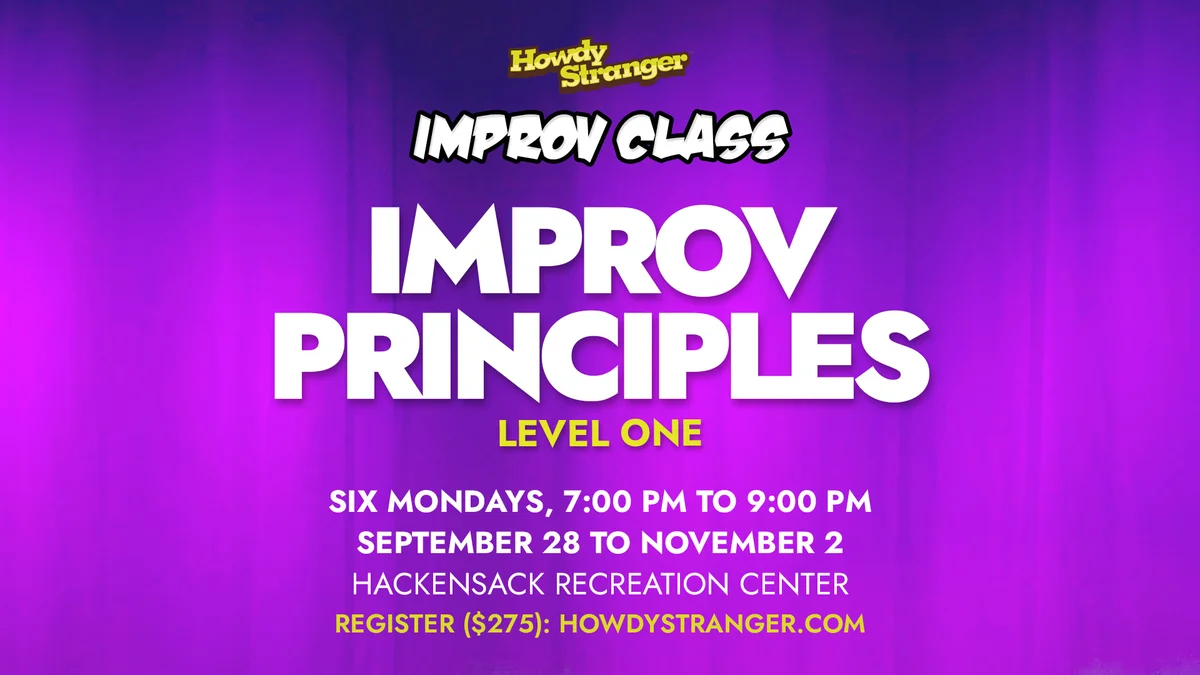 Poster for CLASS: Improv Principles (Level 1)