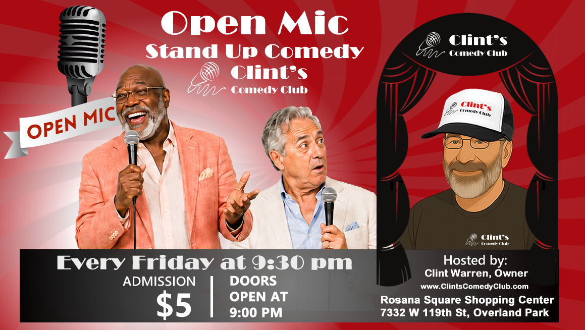 Poster for Open Mic Friday - July 31