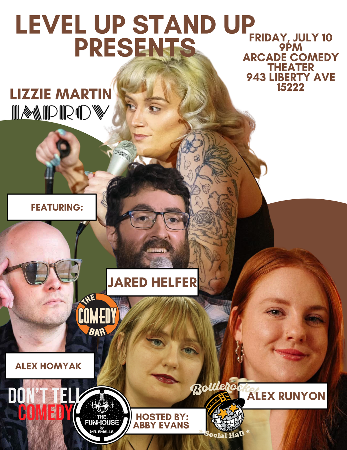 Poster for Level Up Stand-Up