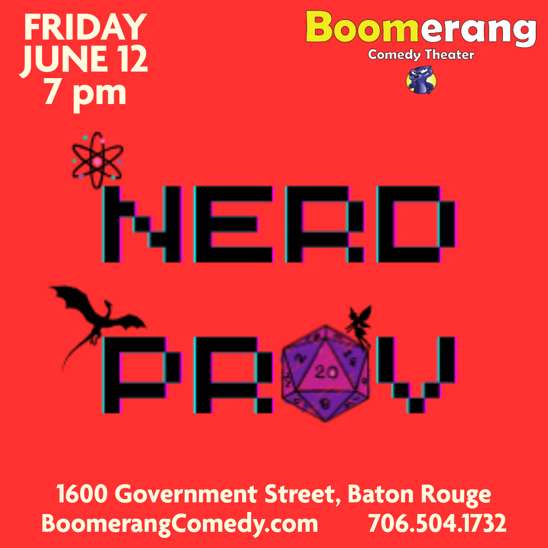 Poster for IMPROV FROM "NERDPROV"