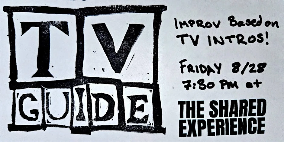Poster for TV Guide: Improv Based on TV Intros!