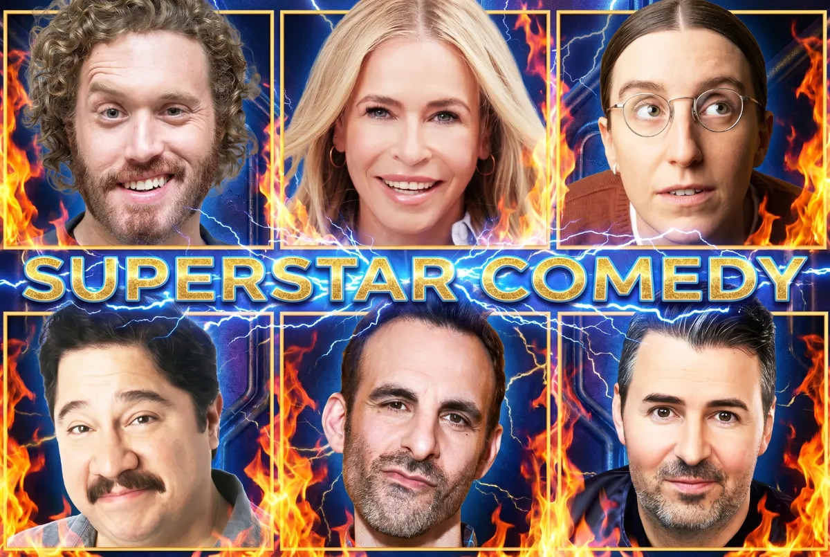 Poster for Tonight at the Improv ft. Chelsea Handler, Robby Hoffman, T.J. Miller, Pete Lee, Brian Monarch, Greg Wilson and more TBD