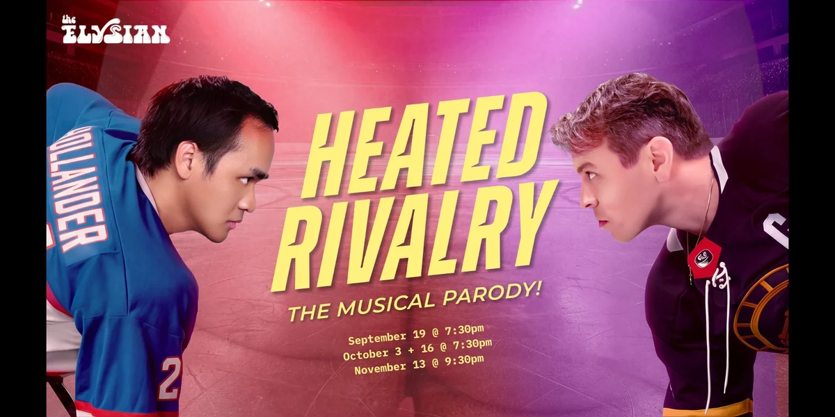 Poster for Heated Rivalry: The Musical Parody!