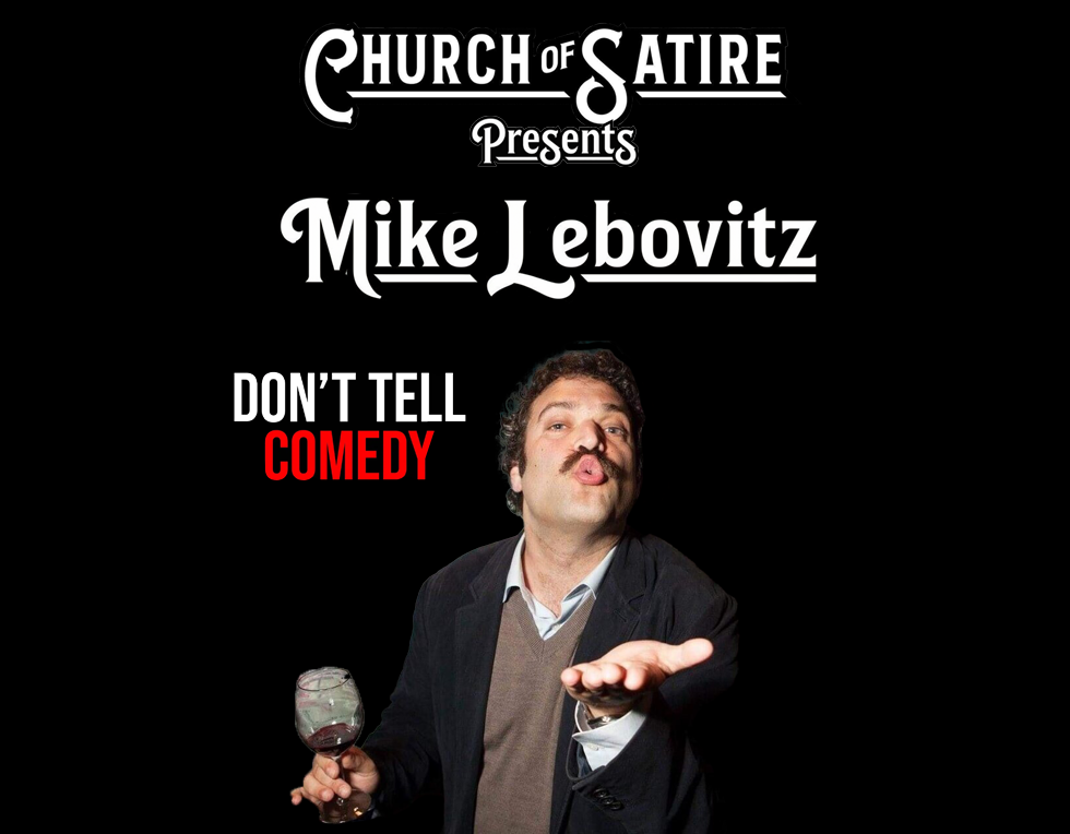 Poster for Church of Satire Presents: Mike Lebovitz