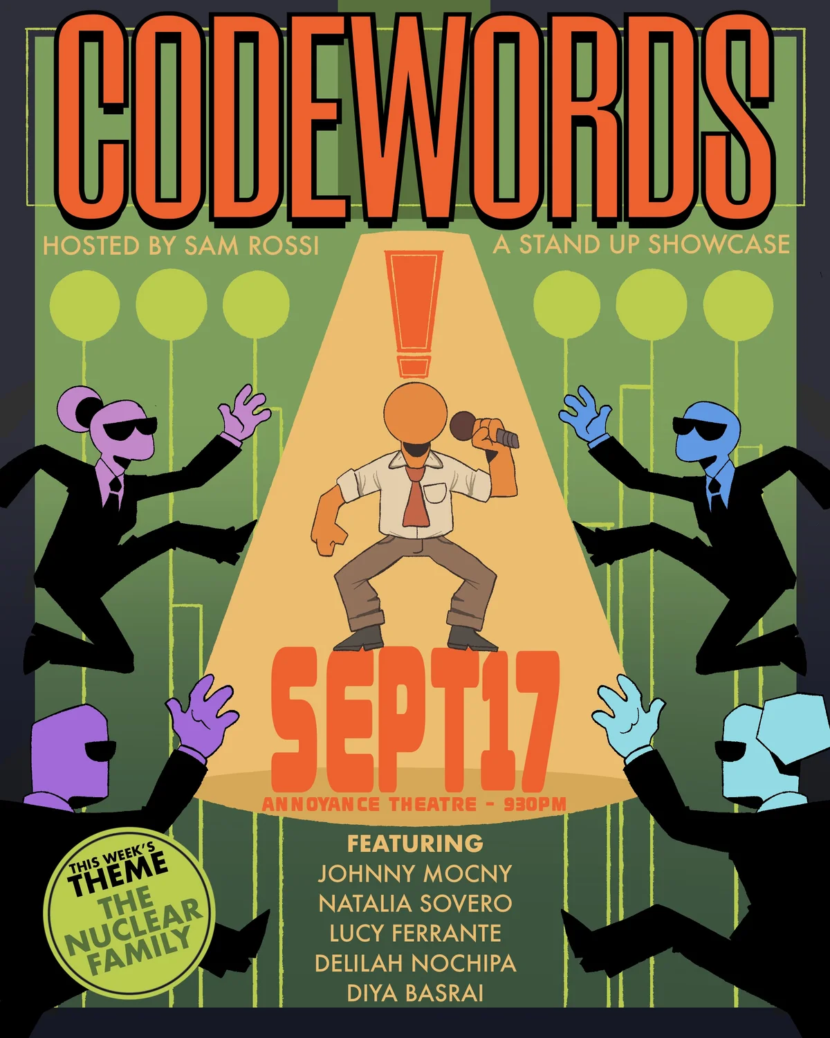 Poster for Code Words