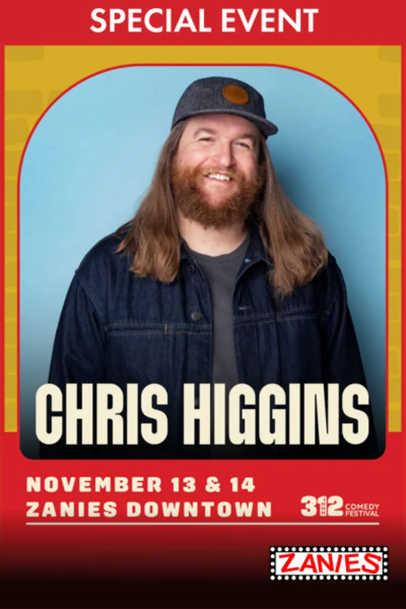 Poster for Chris Higgins *Special Event*